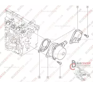 Прокладка вакуумного насоса Renault Master 14658-00QAC 1465800QAC Прокладка вакуумного насоса Renault Master 14658-00QAC 1465800QAC