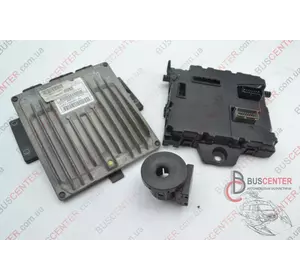 Электронный блок управления (ЭБУ) (комплект) Renault Kangoo 8201077405 8201112294 Электронный блок управления (ЭБУ) (комплект) Renault Kangoo 8201077405 8201112294