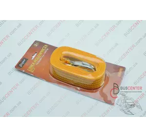 Трос буксировочный (желтый "лента с крюками") Fiat Ducato 4м x 3т x 4.7см EL 101 810 Трос буксировочный (желтый "лента с крюками") Fiat Ducato 4м x 3т x 4.7см EL 101 810