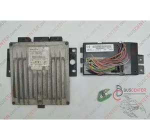 Электронный блок управления (ЭБУ) (комплект) Renault Kangoo 8200513076 8200582518 Электронный блок управления (ЭБУ) (комплект) Renault Kangoo 8200513076 8200582518