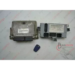 Электронный блок управления (комплект) Fiat Doblo 73501235 0281010344 Электронный блок управления (комплект) Fiat Doblo 73501235 0281010344