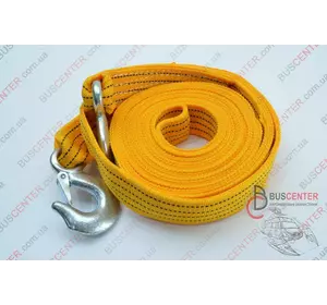 Трос буксировочный (желтый "лента с крюками") Ford C-Max 6м x 6т x 5см EL 101 821 Трос буксировочный (желтый "лента с крюками") Ford C-Max 6м x 6т x 5см EL 101 821