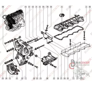 Защита ремня ГРМ Renault Trafic 7711497073 Защита ремня ГРМ Renault Trafic 7711497073