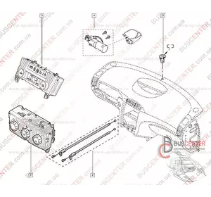 Блок управления печкой Renault Laguna 7701048755 7701064911 Блок управления печкой Renault Laguna 7701048755 7701064911