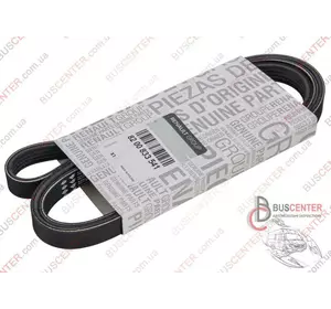 Ремень ручейковый 5 PK 1750 Nissan Kubistar 8200833541 Ремень ручейковый 5 PK 1750 Nissan Kubistar 8200833541