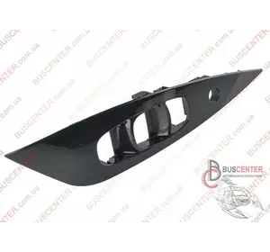 Накладка кнопки стеклоподъемника передней левой двери (корпус, панель) Nissan Leaf 809613NA0A 80961-3NA0A Накладка кнопки стеклоподъемника передней левой двери (корпус, панель) Nissan Leaf 809613NA0A 80961-3NA0A