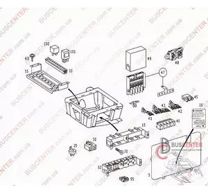 Блок предохранителей Mercedes Sprinter 9015450060 Блок предохранителей Mercedes Sprinter 9015450060