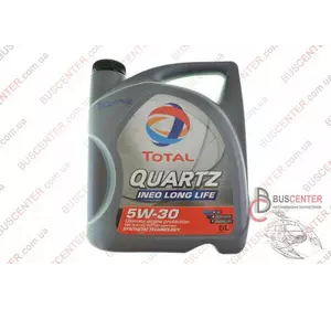 Масло моторное (синтетика) Ford Transit TOTAL QUARTZ INEO LONG LIFE 5W-30 5L Масло моторное (синтетика) Ford Transit TOTAL QUARTZ INEO LONG LIFE 5W-30 5L