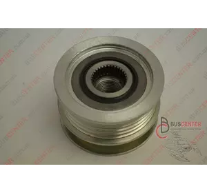Шкив генератора демпферный 5 ручейковый Renault Kangoo 8200113636 XM118 Шкив генератора демпферный 5 ручейковый Renault Kangoo 8200113636 XM118