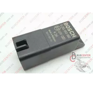 Реле свечей накала Volkswagen Caddy 038907281D 0 281 003 083 Реле свечей накала Volkswagen Caddy 038907281D 0 281 003 083