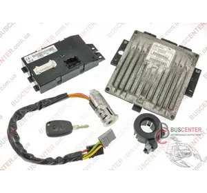 Электронный блок управления (ЭБУ) (комплект) Renault Kangoo 8200513076 8200814474R Электронный блок управления (ЭБУ) (комплект) Renault Kangoo 8200513076 8200814474R