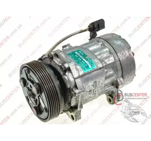 Компрессор кондиционера Volkswagen Caddy 7H0820803F SD7V161071 Компрессор кондиционера Volkswagen Caddy 7H0820803F SD7V161071