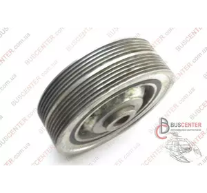 Шкив коленвала демпферный 6/ 5 ручейков Iveco Daily 504099920 Шкив коленвала демпферный 6/ 5 ручейков Iveco Daily 504099920