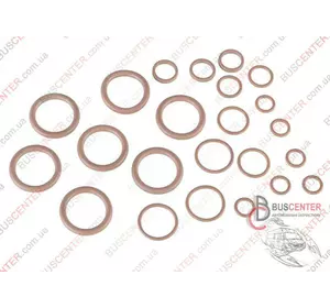 Комплект уплотнительных колец компрессора кондиционера Renault Clio 7701207465 Комплект уплотнительных колец компрессора кондиционера Renault Clio 7701207465