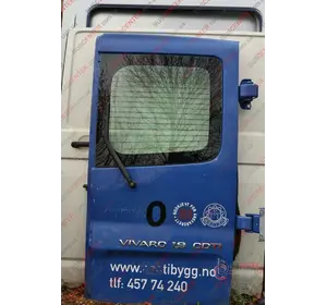 Дверь задняя правая под стекло/стеклоочиститель Renault Trafic 7750311424 Дверь задняя правая под стекло/стеклоочиститель Renault Trafic 7750311424
