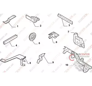 Кожух проводки (желобок) Fiat Ducato 1330312080 Кожух проводки (желобок) Fiat Ducato 1330312080