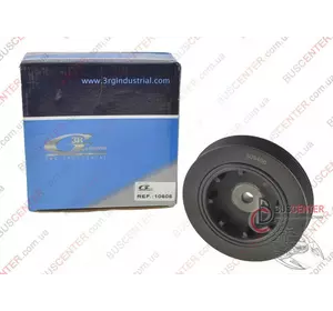 Шкив коленвала демпферный 6 ручейков Renault Kangoo 7700112999 3RG 10606 Шкив коленвала демпферный 6 ручейков Renault Kangoo 7700112999 3RG 10606