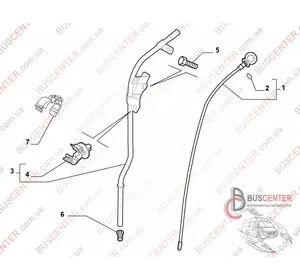 Щуп уровня масла Fiat Doblo 55191259 Щуп уровня масла Fiat Doblo 55191259
