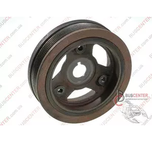 Шкив коленвала демпферный 7 ручейков Hyundai H-1 Travel-cargo 231234A030 Шкив коленвала демпферный 7 ручейков Hyundai H-1 Travel-cargo 231234A030