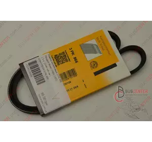 Ремень ручейковый 3 PK 866 Peugeot Boxer 128038 3 PK 866 Ремень ручейковый 3 PK 866 Peugeot Boxer 128038 3 PK 866