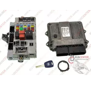 Электронный блок управления (ЭБУ) (комплект) Fiat Doblo 7160008602 51784560 Электронный блок управления (ЭБУ) (комплект) Fiat Doblo 7160008602 51784560
