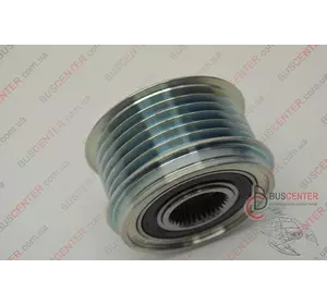 Шкив генератора демпферный 6 ручейковый Fiat Doblo 77362721 05671 Шкив генератора демпферный 6 ручейковый Fiat Doblo 77362721 05671