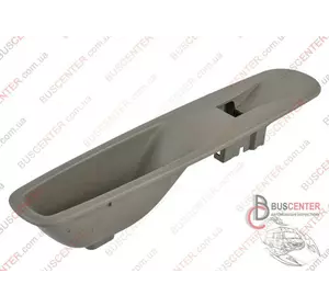 Накладка кнопки стеклоподъемника передней правой двери (серая) Renault Zoe 829506827R Накладка кнопки стеклоподъемника передней правой двери (серая) Renault Zoe 829506827R