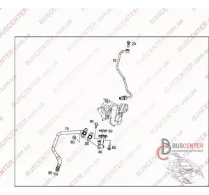 Прокладка сливной трубки турбины Renault Kangoo A6079970645 Прокладка сливной трубки турбины Renault Kangoo A6079970645