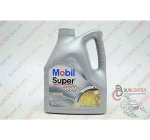 Масло моторное (синтетика "GASOLINE & DIESEL") Renault Master MOBIL  SUPER 3000 X1 5W-40 4L Масло моторное (синтетика "GASOLINE & DIESEL") Renault Master MOBIL  SUPER 3000 X1 5W-40 4L