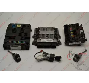 Электронный блок управления (ЭБУ) (комплект) Fiat Scudo 9664611380 Электронный блок управления (ЭБУ) (комплект) Fiat Scudo 9664611380