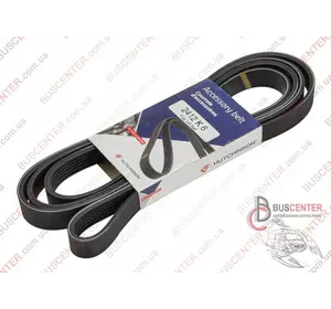 Ремень ручейковый 6 PK 2412 Hyundai Santa Fe 25212-2F300 2412 K 6 Ремень ручейковый 6 PK 2412 Hyundai Santa Fe 25212-2F300 2412 K 6