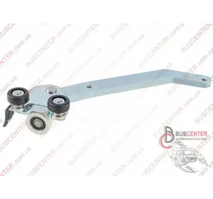 Ролик боковой правой сдвижной двери нижний с рычагом Iveco Daily 500329841 IV 09 Ролик боковой правой сдвижной двери нижний с рычагом Iveco Daily 500329841 IV 09