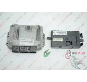 Электронный блок управления (ЭБУ) комплект (компьютер) Renault Trafic 8200051608 0281011529 Электронный блок управления (ЭБУ) комплект (компьютер) Renault Trafic 8200051608 0281011529