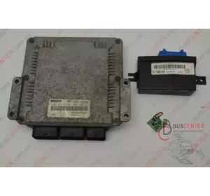 Электронный блок управления (ЭБУ) (комплект) Renault Master 0281011254 8200236624 Электронный блок управления (ЭБУ) (комплект) Renault Master 0281011254 8200236624