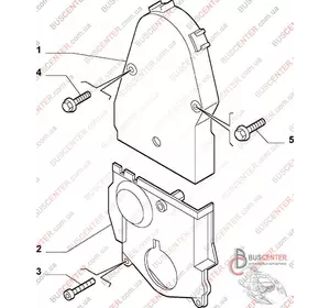 Защита ремня ГРМ верхняя Fiat Ducato 1473074080 Защита ремня ГРМ верхняя Fiat Ducato 1473074080