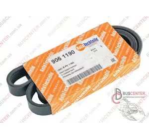 Ремень ручейковый 6 PK 1190 Fiat Ducato 9642430680 906 1190 Ремень ручейковый 6 PK 1190 Fiat Ducato 9642430680 906 1190