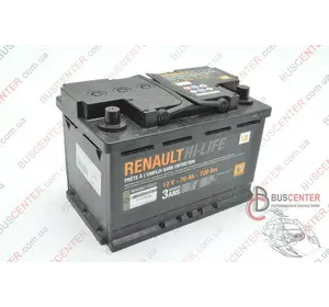 Аккумулятор L3 70AH/720A A EN Renault Mascott 7711238598 Аккумулятор L3 70AH/720A A EN Renault Mascott 7711238598