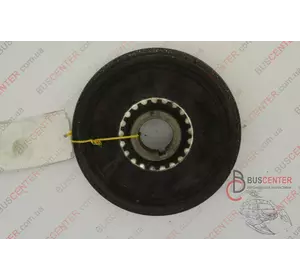 Шкив коленвала демпферный 6 ручейков Fiat Ducato 9608938980 Шкив коленвала демпферный 6 ручейков Fiat Ducato 9608938980