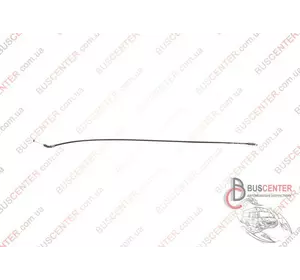 Трос замка двери задней правой верхний Opel Combo 09229097 Трос замка двери задней правой верхний Opel Combo 09229097