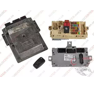Электронный блок управления (ЭБУ) (комплект) Fiat Ducato 9665066380 9661256980 Электронный блок управления (ЭБУ) (комплект) Fiat Ducato 9665066380 9661256980