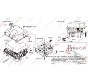 Преобразователь электрической энергии (конвертер, модуль PDM) Nissan Leaf 292C03NF9A Преобразователь электрической энергии (конвертер, модуль PDM) Nissan Leaf 292C03NF9A