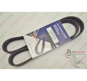 Ремень ручейковый 6 PK 1153 Fiat Ducato 9623436980 HUT 1153 K 6 Ремень ручейковый 6 PK 1153 Fiat Ducato 9623436980 HUT 1153 K 6