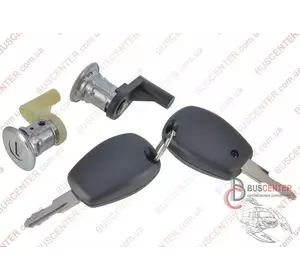 Личинка замка с ключем передней правой/ левой двери Renault Duster 6001550788 DL-3295 Личинка замка с ключем передней правой/ левой двери Renault Duster 6001550788 DL-3295