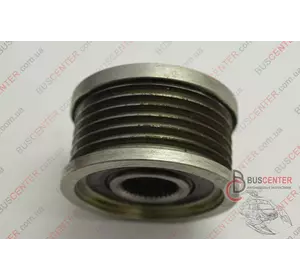 Шкив генератора демпферный 6 ручейковый Fiat Doblo 77364725 F-238822.01 Шкив генератора демпферный 6 ручейковый Fiat Doblo 77364725 F-238822.01
