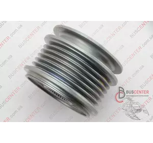 Шкив генератора демпферный 6 ручейковый Volkswagen Transporter 021 903 119 G VAL 588001 Шкив генератора демпферный 6 ручейковый Volkswagen Transporter 021 903 119 G VAL 588001