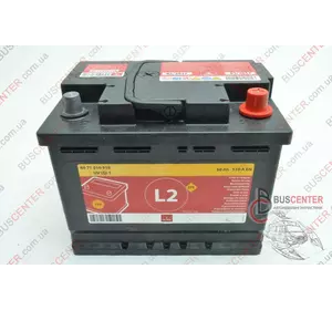 Аккумулятор L2 60AH/510A P EN Fiat Ducato 8671016918 Аккумулятор L2 60AH/510A P EN Fiat Ducato 8671016918