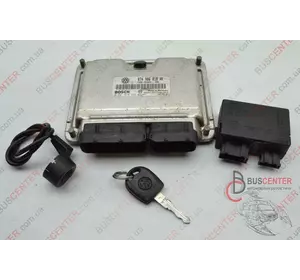 Электронный блок управления (ЭБУ) комплект 65kW (AJT) Volkswagen Transporter 074906018AK 0281010462 Электронный блок управления (ЭБУ) комплект 65kW (AJT) Volkswagen Transporter 074906018AK 0281010462