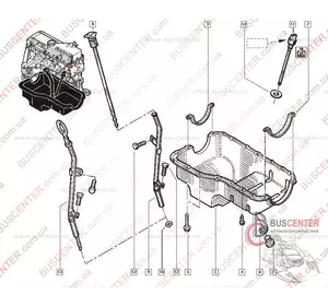 Прокладка пробки поддона масляного (1 шт) Renault Kangoo 110265505R 44793 Прокладка пробки поддона масляного (1 шт) Renault Kangoo 110265505R 44793