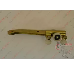 Ролик боковой правой сдвижной двери нижний с рычагом Volkswagen Transporter 701 843 406 B TR 1214 KP Ролик боковой правой сдвижной двери нижний с рычагом Volkswagen Transporter 701 843 406 B TR 1214 KP