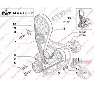 Ремень ГРМ Fiat Ducato 71736716 CT 1148 Ремень ГРМ Fiat Ducato 71736716 CT 1148
